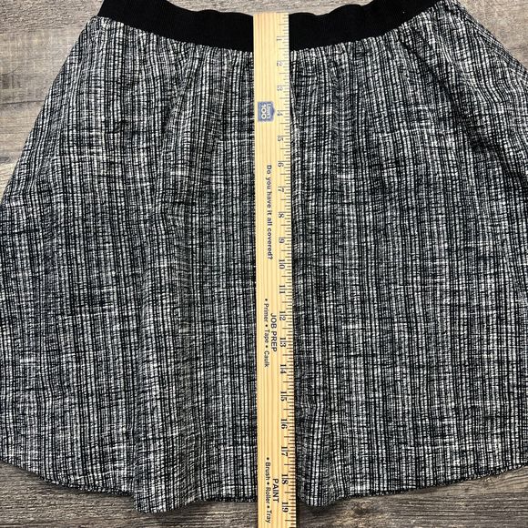 Gap Skater Mini Skirt Preppy Grunge Granola Girl Linen Blend Size Small - Picture 8 of 10